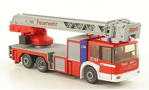 Mercedes Econic Feuerwehr 1/87 Wiking DLK 23-12 Metz Fire brigade diecast model cars