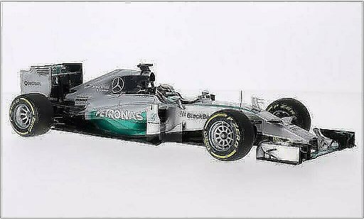 Mercedes F1 2014 1/18 Minichamps W05 Hybrid No.44 AMG Petronas Team Petronas formula 1 GP Abu Dhabi diecast model cars