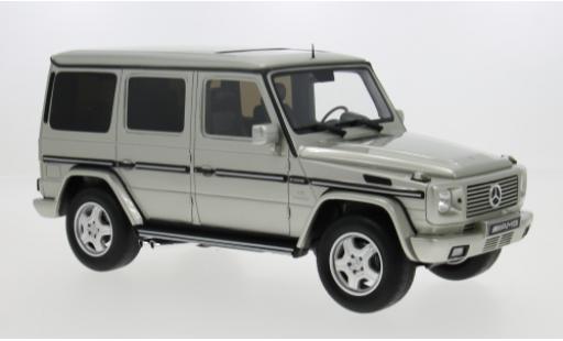 Diecast model cars Mercedes Classe G AMG 55 AM silver 1/18 Ottomobile