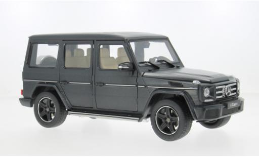 Diecast model cars Mercedes Classe G Base (W463) black 2015 1/18 iScale