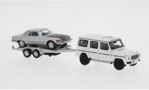 Diecast model cars Mercedes Classe G Base white 1/87 Schuco