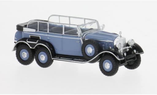 Diecast model cars Mercedes G4 Base blue 1938 1/87 Brekina