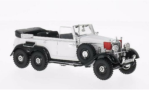 Mercedes G4 Base 1/43 Signature white 1938 diecast model cars