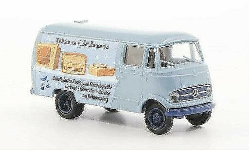 Mercedes L319 Kastenwagen 1/87 Brekina van Musikbox diecast model cars
