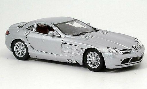 Mercedes SLR Base 1/24 Motormax McLaren grey diecast model cars