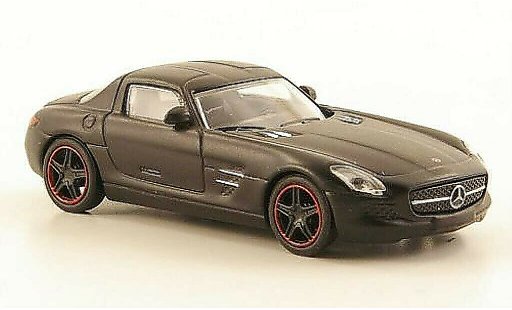 Mercedes SLS Coupe 1/87 Schuco AMG (C197) mattblack diecast model cars
