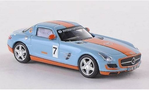Mercedes C Coupe 1/87 Schuco AMG Gulf diecast model cars