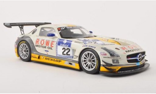 Mercedes SLS GT3 1/18 Minichamps AMG No.22 Rowe Racing 24h Nurburgring 2013 /Bastian diecast model cars