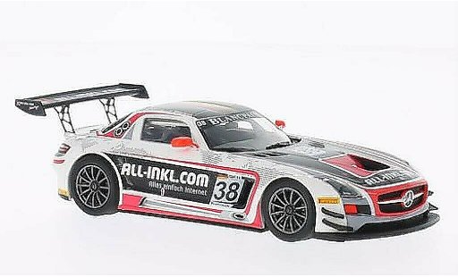 Mercedes SLS GT3 1/43 Minichamps AMG No.38 All-Inkl.Com. Munnich Motorsport FIA GT1 Weltmeister 2012 /Winkelhock diecast model cars