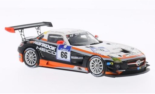 Mercedes SLS GT3 1/43 Minichamps AMG No.66 Hankook Team Heico 24h Nurburgring 2012 /Arnold diecast model cars