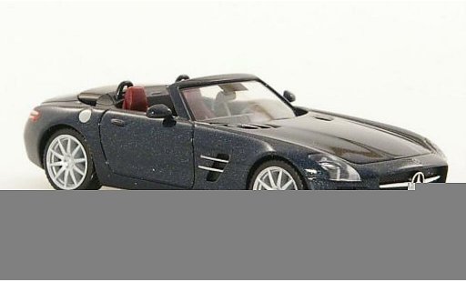 Mercedes SLS Roadster 1/87 Herpa AMG (R197) blue 2011 diecast model cars
