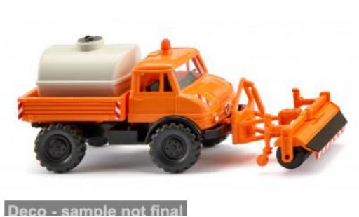 Diecast model cars Mercedes Unimog 406-425 U 406 orange 1963 1/87 Wiking