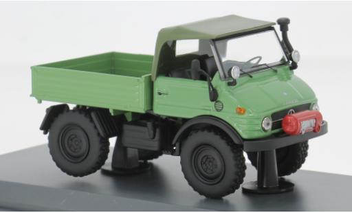 Diecast model cars Mercedes Unimog 406-425 U406 green 1/43 Schuco