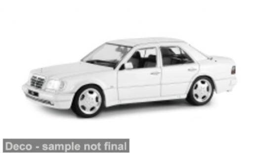 Diecast model cars Mercedes Classe E W124 E60 AMG weiss 1994 1/43 Solido