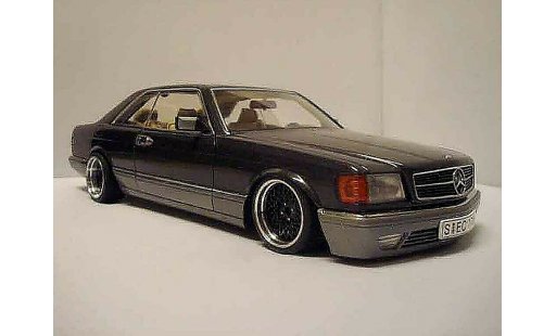 Mercedes 500 Coupe 1/18 Autoart jantes 16 bbs diecast model cars