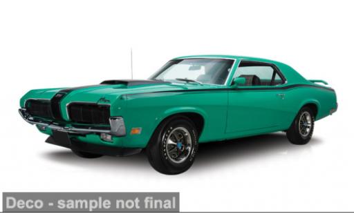 Diecast model cars Mercury Cougar Eliminator 428 CJ green/black 1970 1/43 IXO America