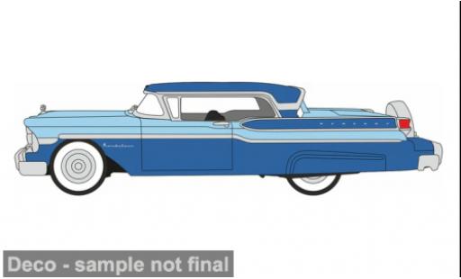 Diecast model cars Mercury Turnpike Base blue/blue 1957 1/87 Oxford