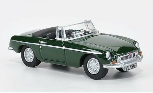 MG B Base 1/76 Oxford green open 1970 diecast model cars