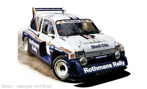 Diecast model cars MG Metro 6R4 Donegal International Rally 1986 #1 B.Coleman/R.Morgan 1/18 Sun Star