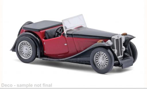 Diecast model cars MG Midget Base TC red/black 1945 1/87 Busch