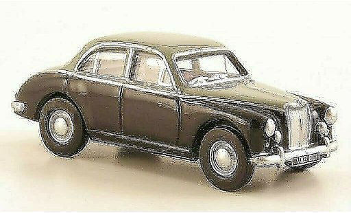 MG ZB Base 1/76 Oxford black/grey diecast model cars