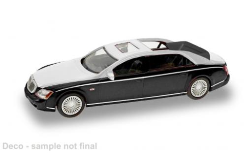 Diecast model cars Maybach 62 62S S black/silver 2002 1/87 Micro City 87