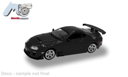 Diecast model cars Toyota Supra Base black 1/87 Micro City 87