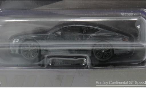 Diecast model cars Bentley Continental GT Speed anthracite 2022 1/64 Mini GT