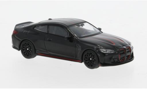 Diecast model cars Bmw M4 CSL (G82) black 1/64 Mini GT