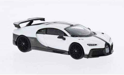 Diecast model cars Bugatti Chiron Super Sport white 1/64 Mini GT