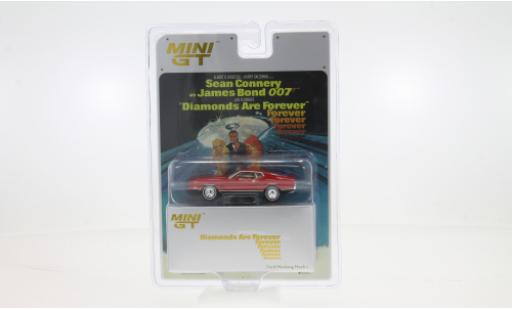 Diecast model cars Ford Mustang Mach 1 red :64 1/64 Mini GT
