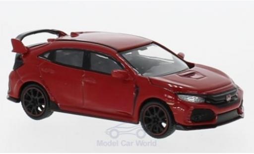 Diecast model cars Honda Civic Type R (FK8) red 1/64 Mini GT