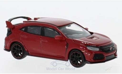 Diecast model cars Honda Civic Type R (FK8) red RHD 1/64 Mini GT