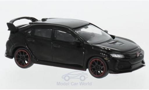 Diecast model cars Honda Civic Type R (FK8) black 1/64 Mini GT