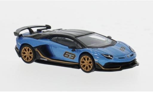 Diecast model cars Lamborghini Aventador SVJ 2023 #63 1/64 Mini GT
