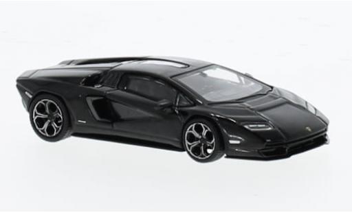 Diecast model cars Lamborghini Countach LPI 800-4 black 1/64 Mini GT