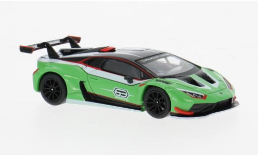 Diecast model cars Lamborghini Huracan GT3 EVO 2 2 green/Dekor 1/64 Mini GT