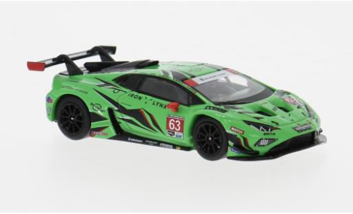 Diecast model cars Lamborghini Huracan GT3 EVO 2 2 IMSA 24h Daytona 2024 #63 1/64 Mini GT