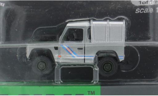 Diecast model cars Land Rover Defender 90 Pick Up green 1/64 Mini GT