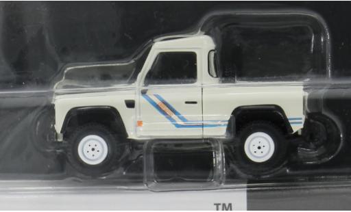 Diecast model cars Land Rover Defender 90 Pick Up white 1/64 Mini GT