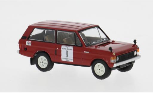Diecast model cars Land Rover Range Rover Classic International Hillrally 1971 #1 1/64 Mini GT