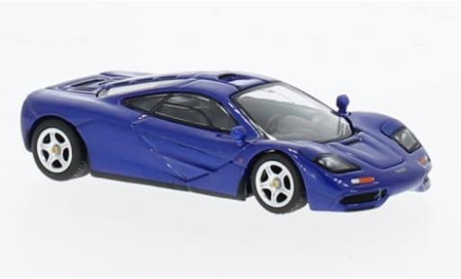 Diecast model cars McLaren F1 Base blue 1/64 Mini GT