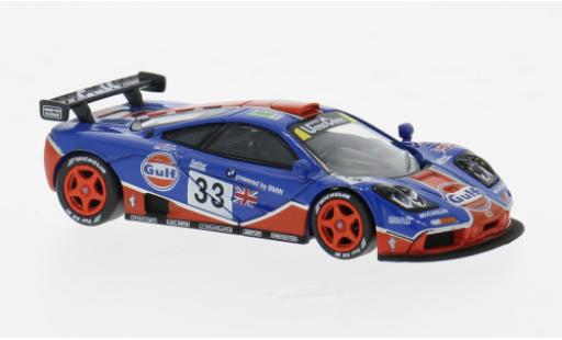 Diecast model cars McLaren F1 GTR GTR 24h Le Mans 1996 #33 1/64 Mini GT