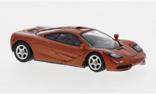 Diecast model cars McLaren F1 Base orange 1/64 Mini GT