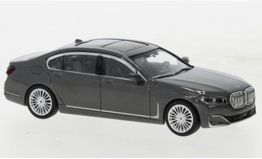 Diecast model cars Bmw 750 E38 Li X-conduire metallise grey 1/64 Mini GT
