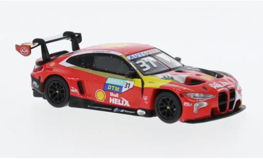 Diecast model cars Bmw M4 gt3 No.31 Schubert Motorsport S Helix DTM 2022 1/64 Mini GT