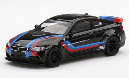 Diecast model cars Bmw M4 lb performance Works black/Dekor 1/64 Mini GT