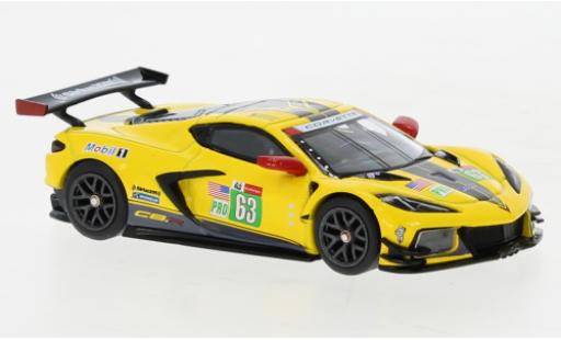 Diecast model cars Chevrolet Corvette Racing (.R) C8.R No.63 24h Le Mans 2021 1/64 Mini GT