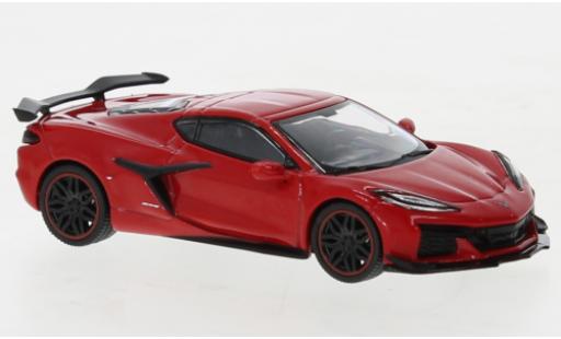 Diecast model cars Chevrolet Corvette Z06 red 1/64 Mini GT