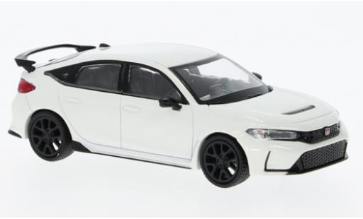 Diecast model cars Honda Civic Type R white 2023 1/64 Mini GT